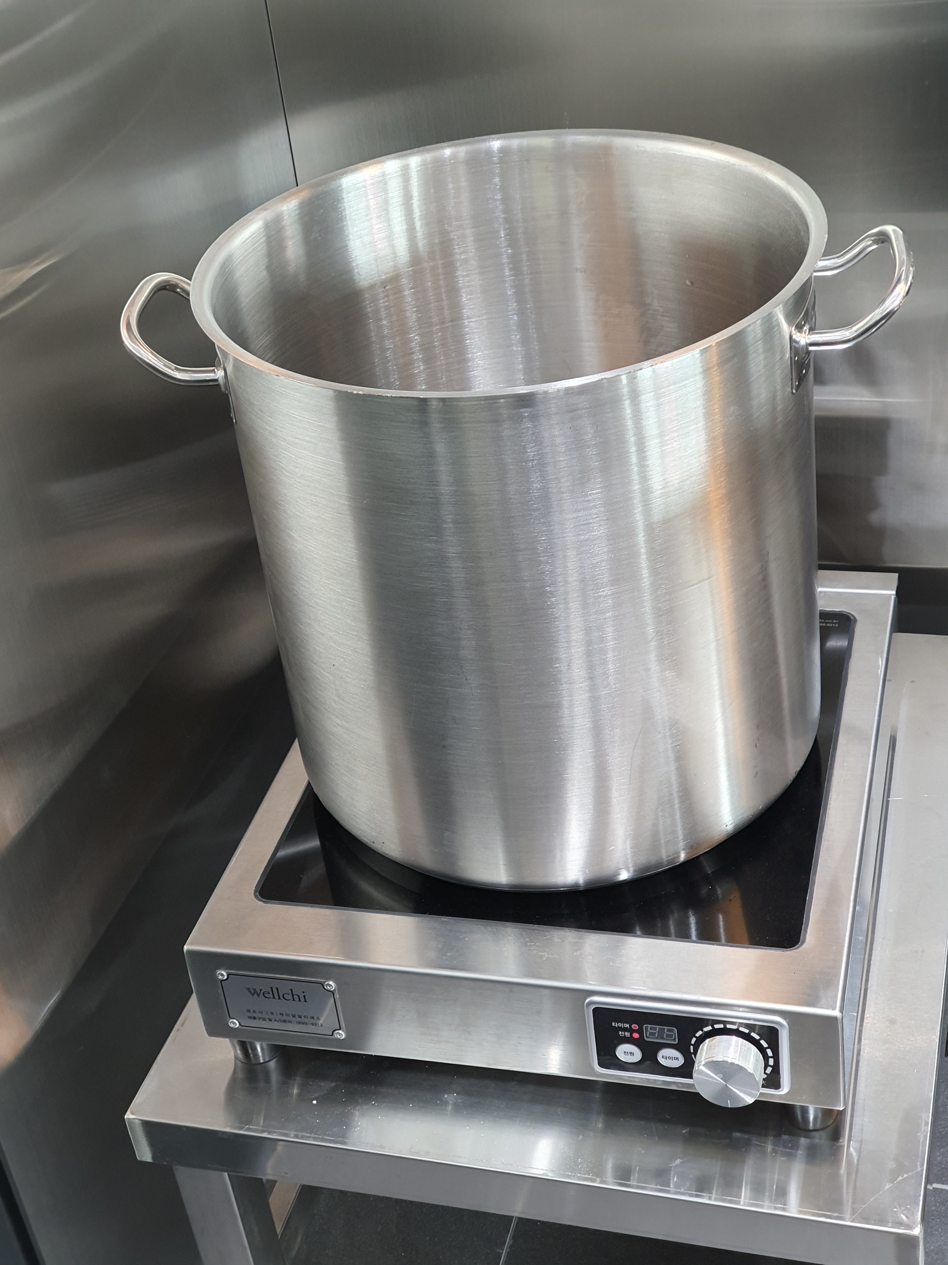 업소용인덕션 고화력 대형 1구 이동식 대용량 웰치 전기렌지 영업용 식당 주방 3.5KW 5