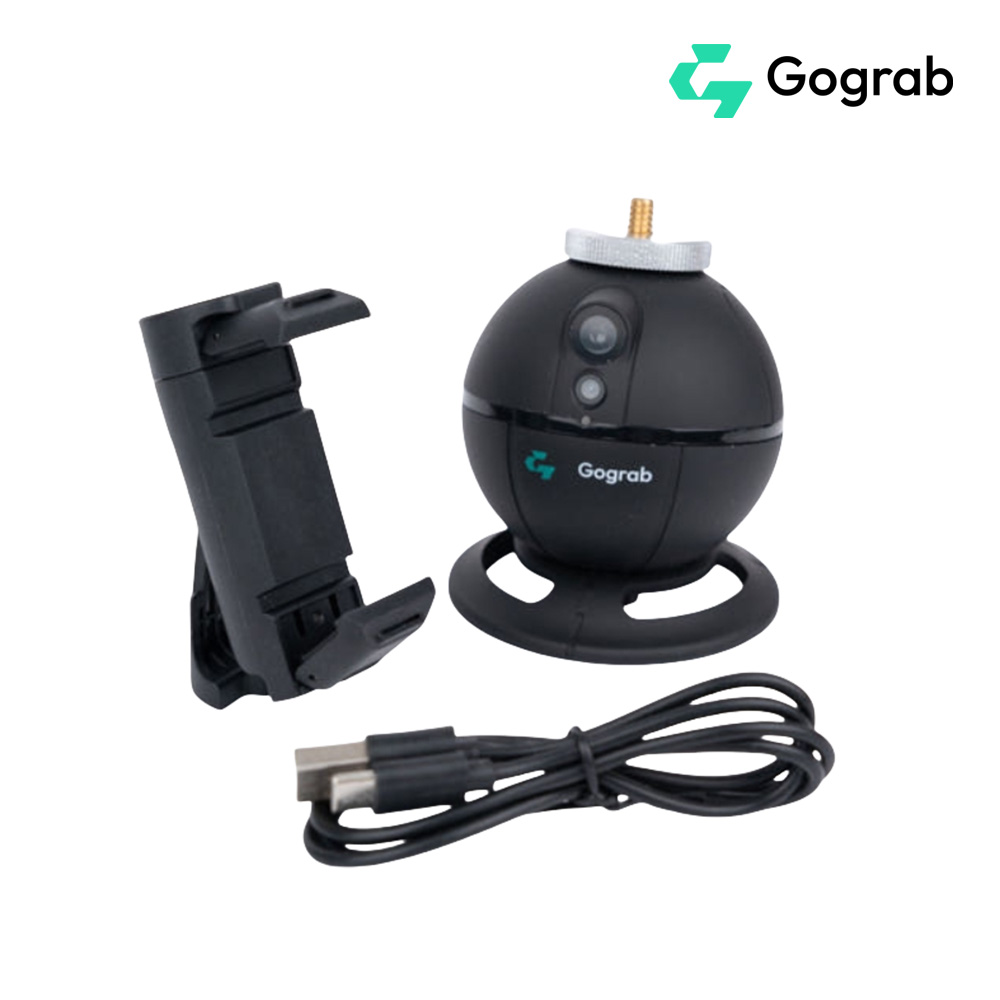 Gograb 고그랩 LookatMe 트래킹 카메라 룩앳미 나만의 카메라맨 블랙 화이트 - 상품 이미지