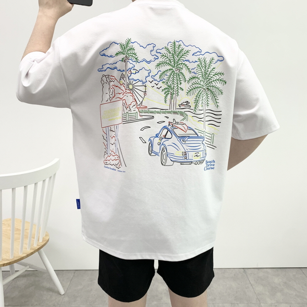 남자반팔티 냉감 아이스 분또면 기능성 쿨티셔츠 쿨링 쿨론 이미지 3