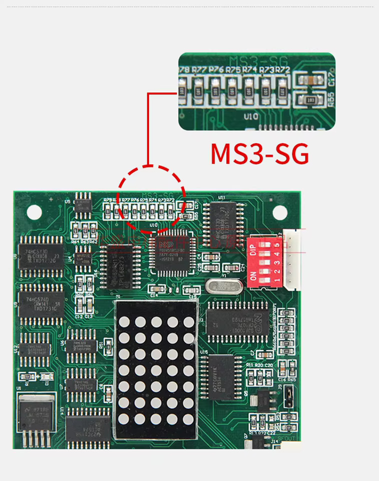 1pcs 아웃바운드 통화 디스플레이 보드 G-264A 통신 MS3-S AQ1H1387 : 델라스 상사