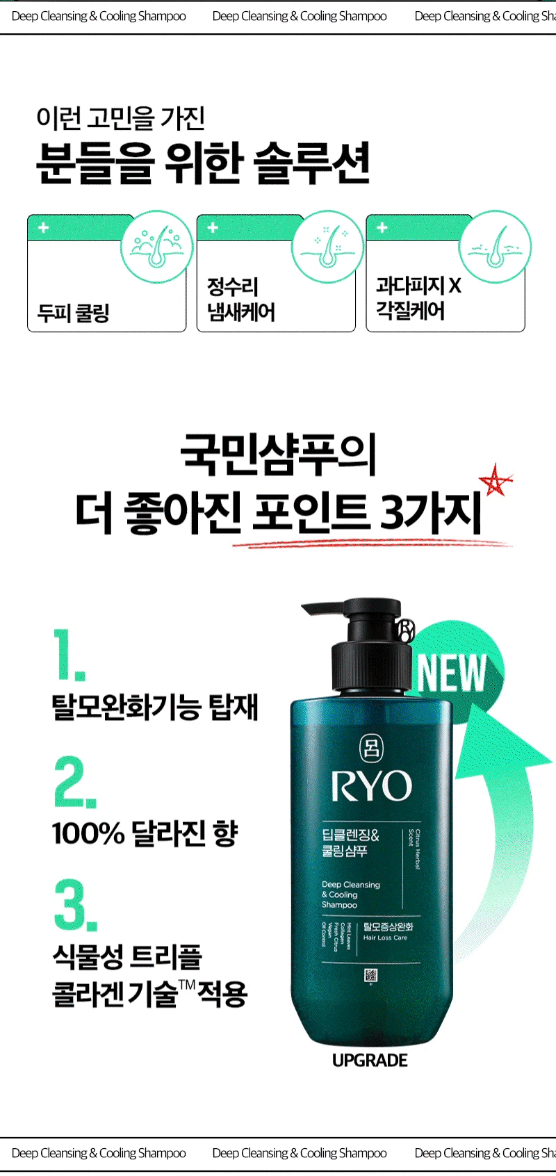 RYO Chungah Deep Cleansing & Cooling Shampoo - description 2