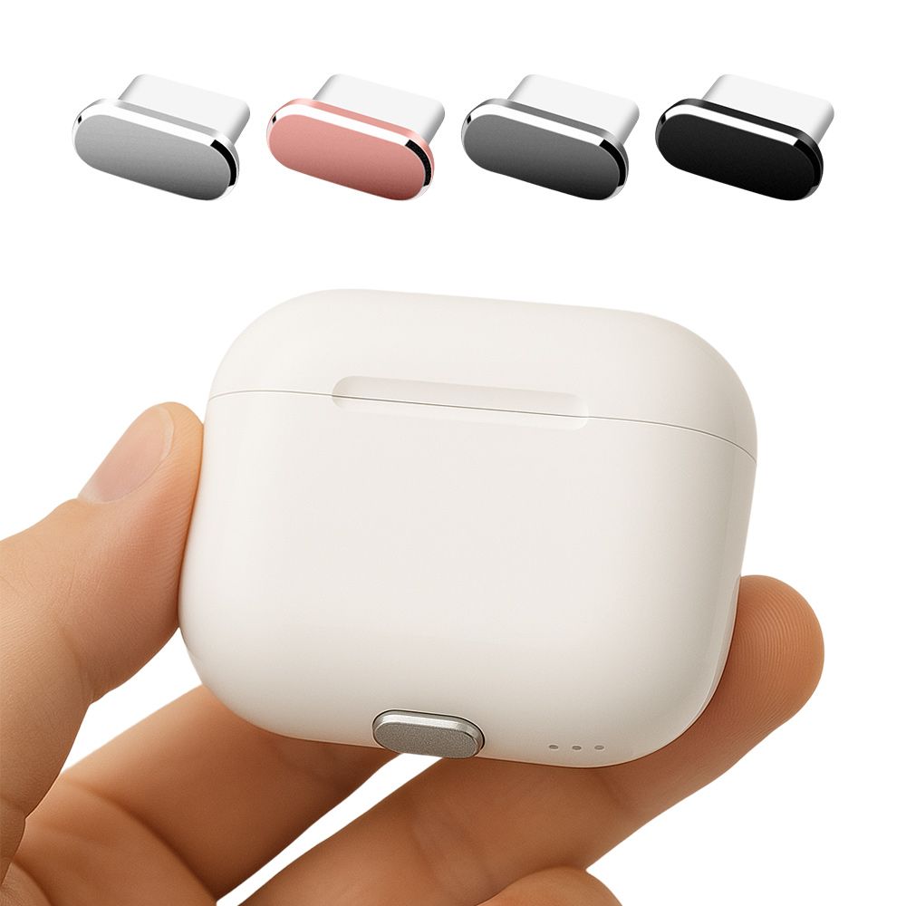 메탈 충전단자보호캡 c타입마개 먼지마개 휴대폰 충전기 usb 포트 방진 커버 오염방지 폰꾸 - 상세 이미지 2