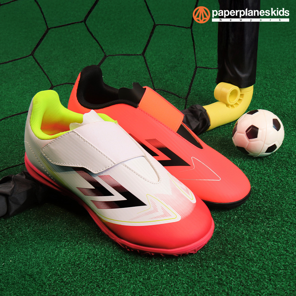 페이퍼플레인키즈 아동 키즈 끈없는 유소년 풋살화 어린이 축구화 PS7310
