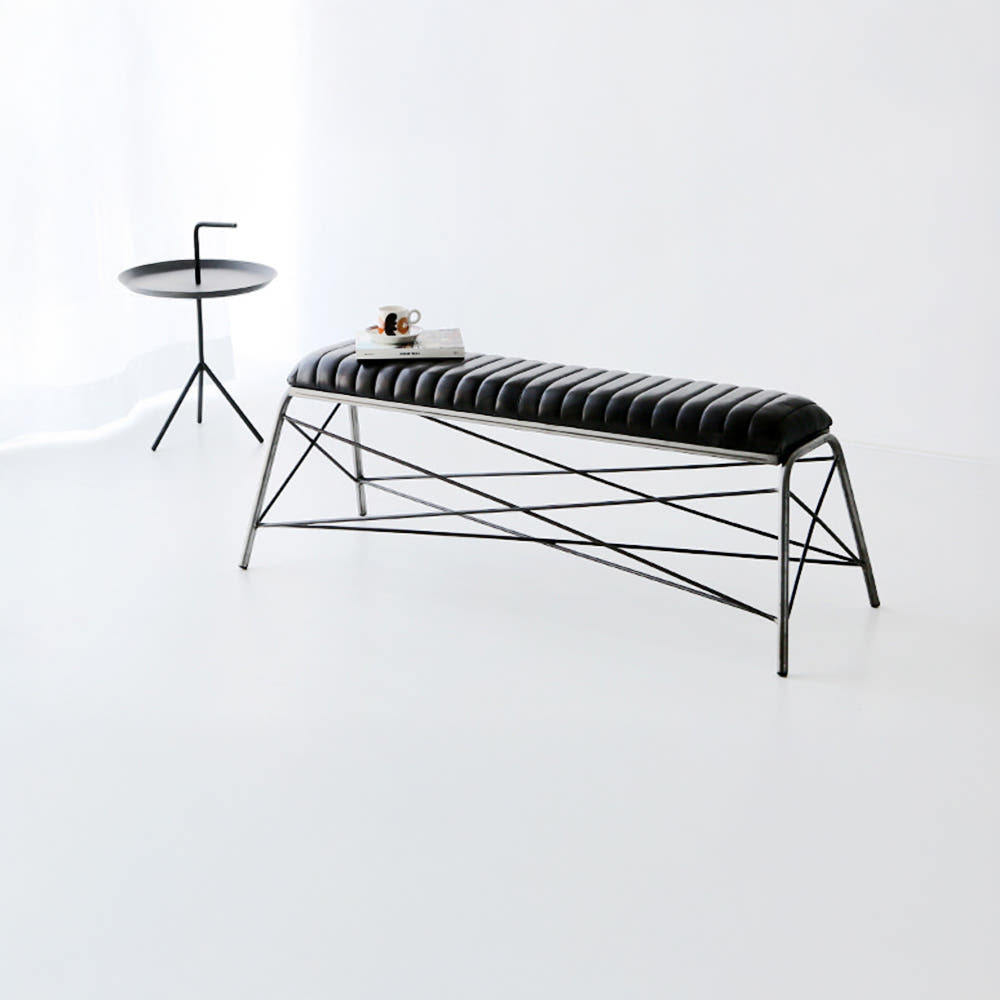 PECRE 빈티지벤치 PC0073BC 블랙 7996.3296 - 상세 이미지 5
