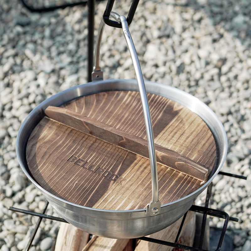 벨락 나베 냄비 20cm 뚜껑 세트 모닥불 오뎅 전골 샤브샤브 IH 팟