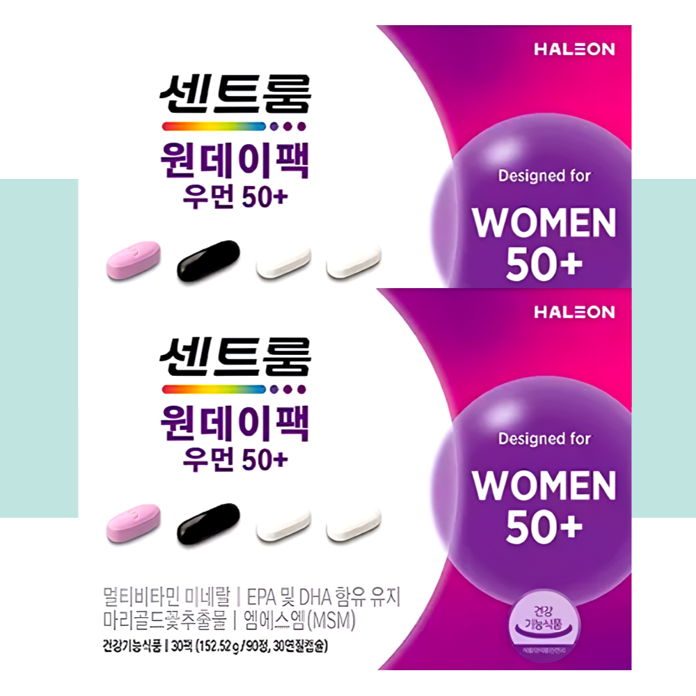 센트룸 원데이팩 우먼50 올인원영양제 30정X2박스