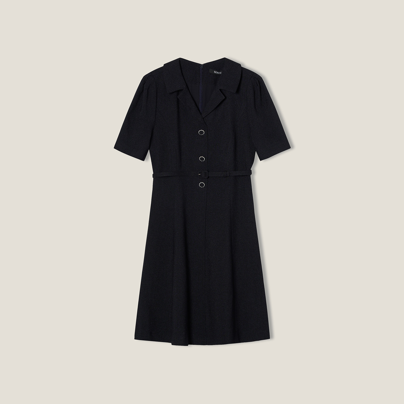 로엠 트위드 자켓형 미니 원피스 RMOWF26S11