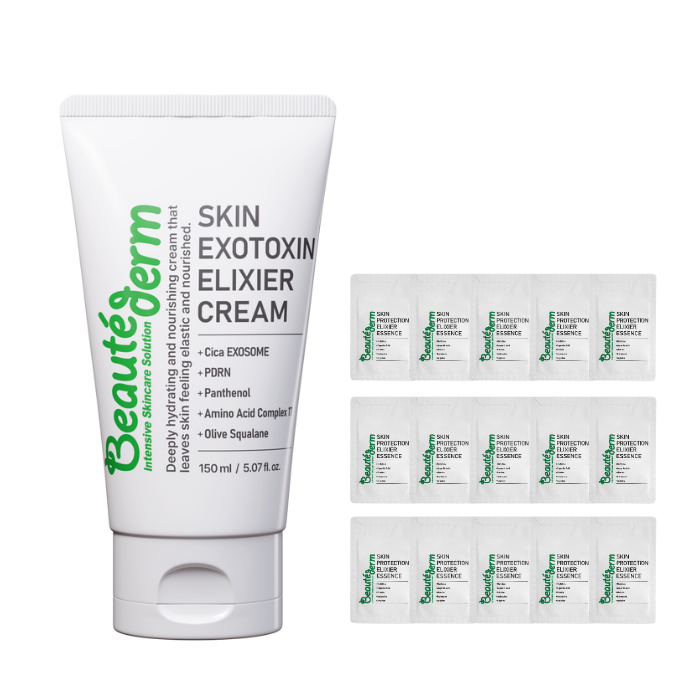 보떼덤 스킨 엑소토신 엘리시어 진정 장벽강화 수분크림150ml+30ml샘플 - 상품 이미지