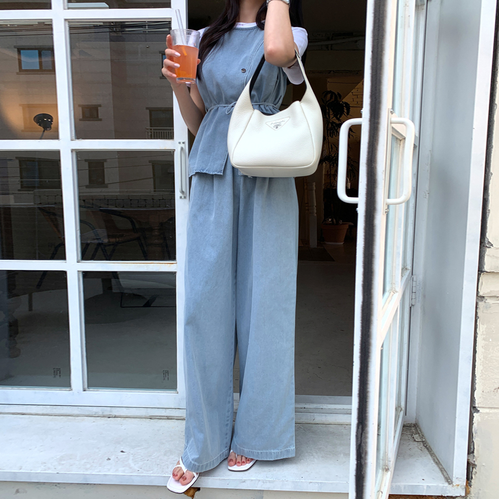 보테 데님 세트 - 상세 이미지 3