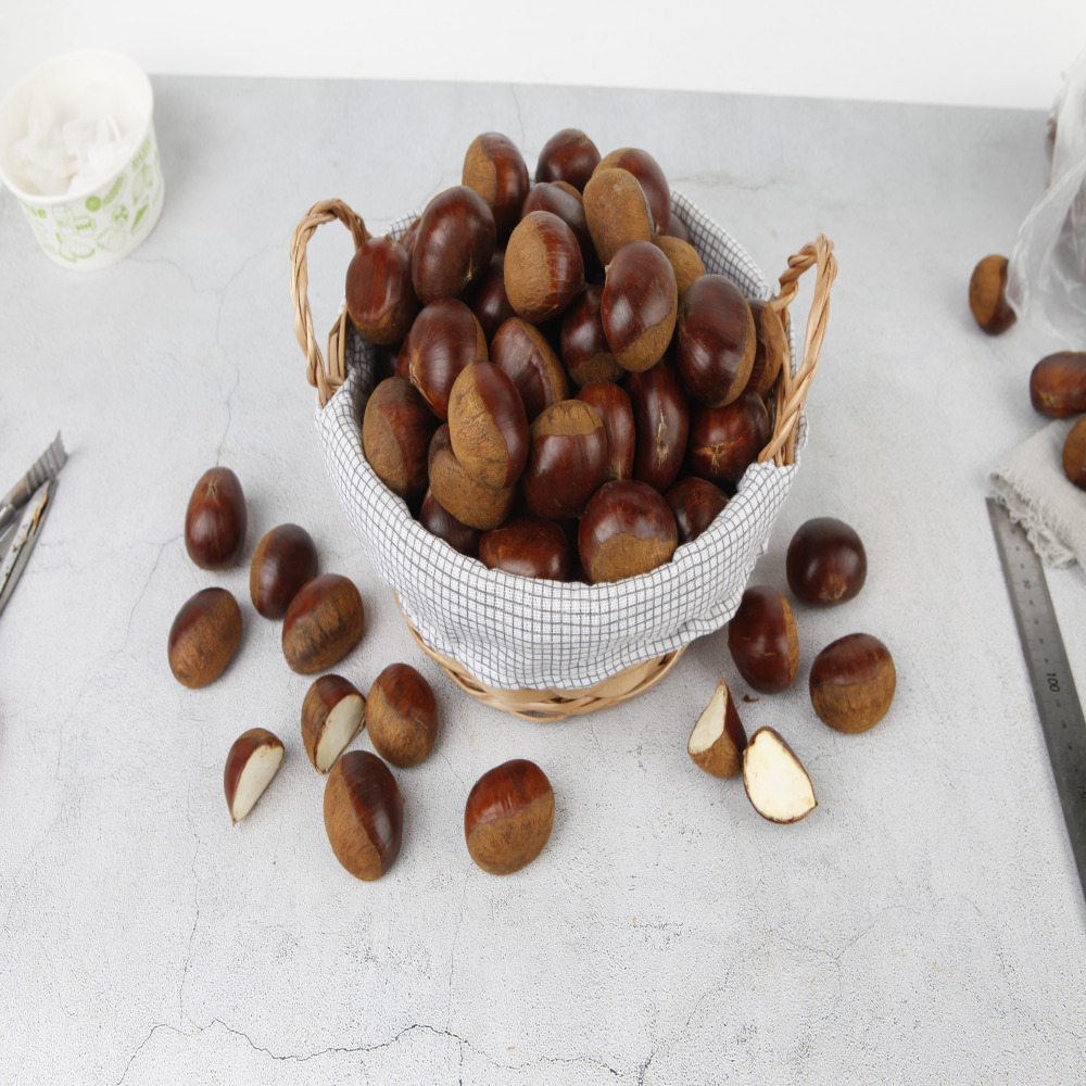 프리미엄 공주 알밤 대보칼집 옥광 깐 밤 산지직송 밤 2kg 이미지 8