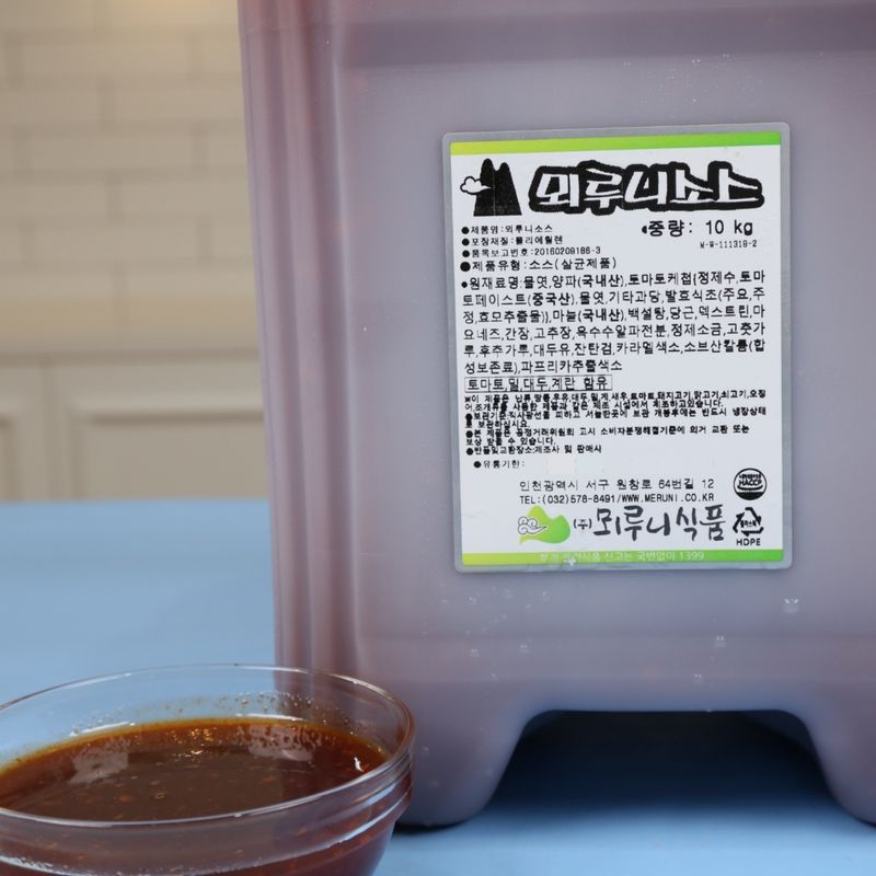 뫼루니식품 양념치킨 뫼루니소스 10KG - 상세 이미지 2