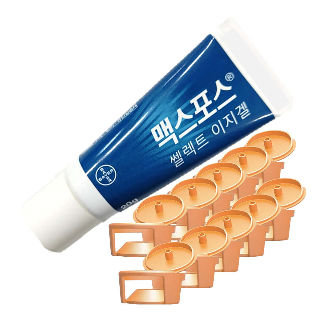 맥스포스셀렉트 이지겔 20g+먹이캡 10개 맥스포겔 바퀴벌레 약