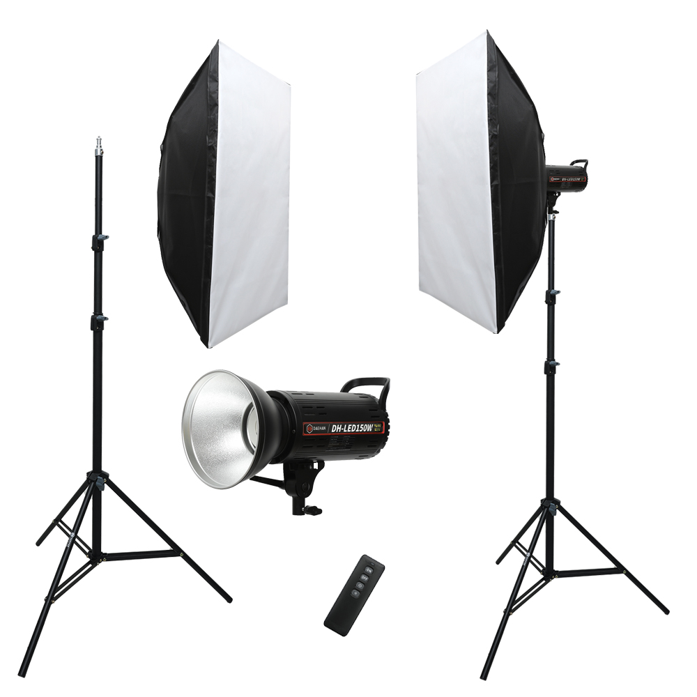 촬영 조명 유튜브 방송 스튜디오 카메라 영상 조명 썬빔라이트 150W 세트
