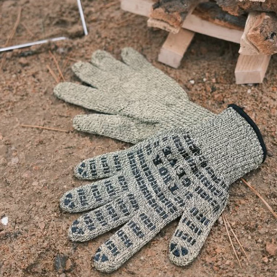 토르 글러브 TF-DMD 캠핑 내열 장갑 고온 실리콘 코팅 이미지 4