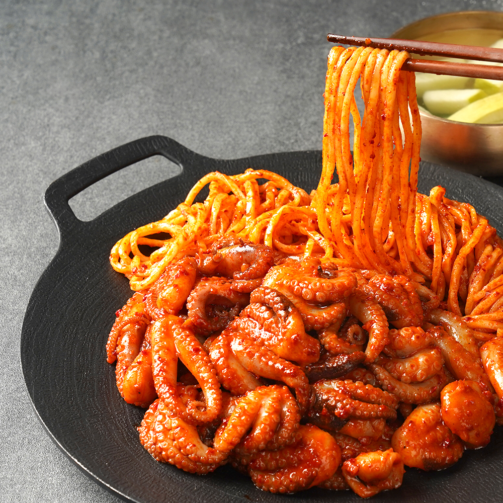 종로쭈꾸미 매콤 양념 쭈꾸미 볶음 캠핑 요리 밀키트 맛집 300g, 3개 이미지 4