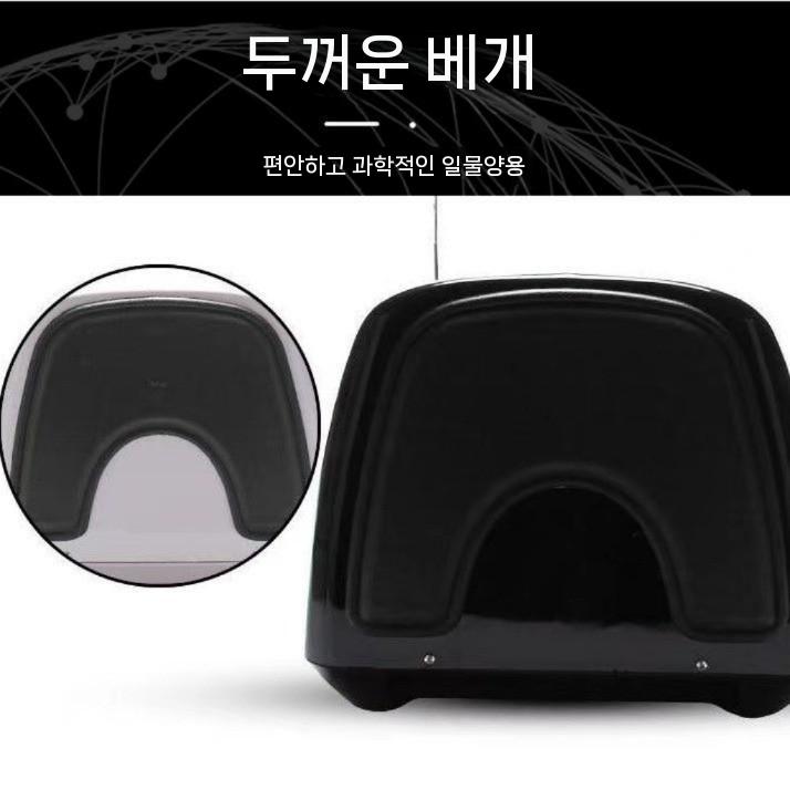 리어백 레트로탑박스 오토바이 그린 탑박스 가방 수납가방 - 상세 이미지 4