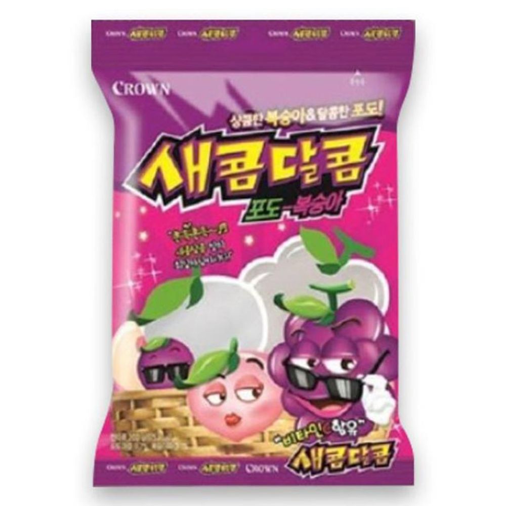 (행사)3000 새콤달콤 포도+복숭아 200g : DAOL스타일