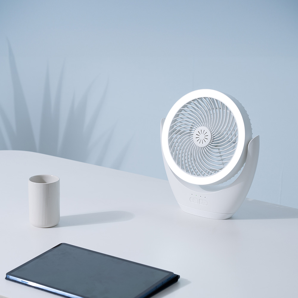 LED 탁상용 선풍기 인테리어 무드램프 30W - 상품 이미지
