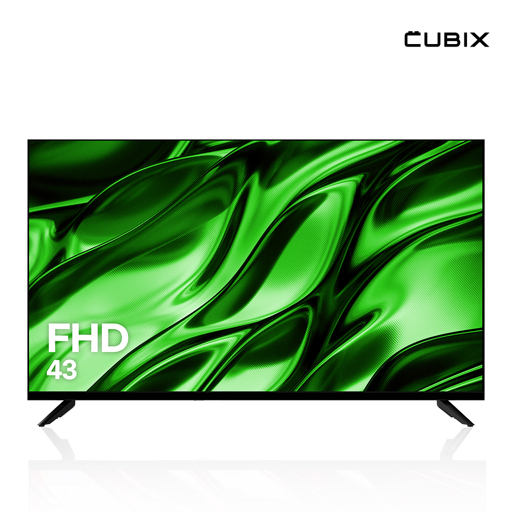 큐빅스 109cm(43인치) FHD TV 중소기업 티비 LED 1등급 텔레비전 CBXTV430FHD 이미지 2