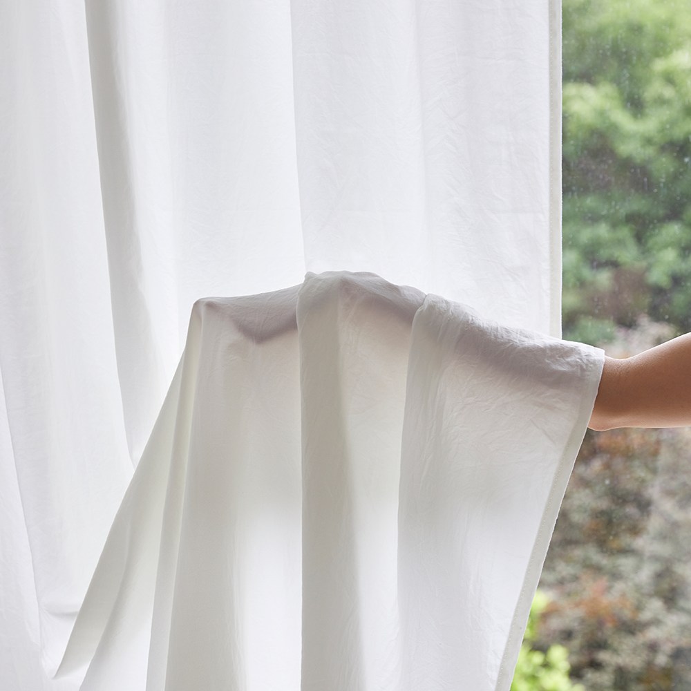 사라하우스 간편 설치 다용도 공간 분리 화이트 가리개 가림막 커튼 135cm