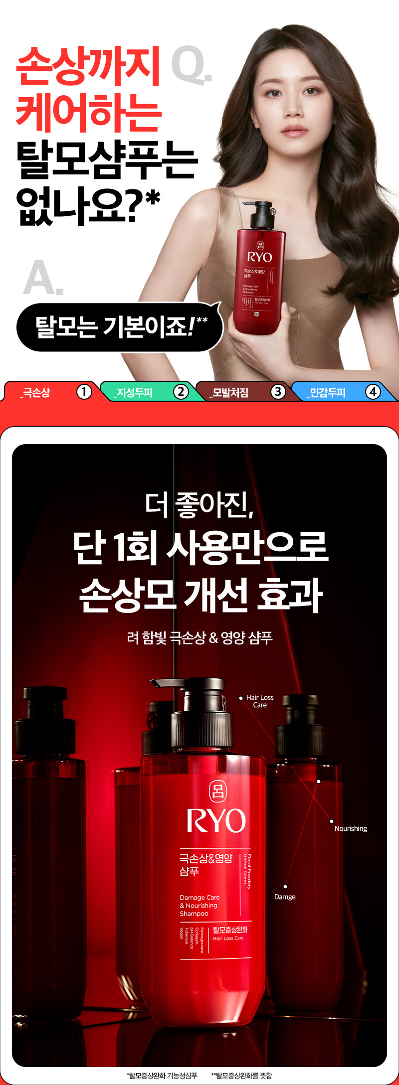 RYO Hambit Damage Care & Nourishing Shampoo - description 1