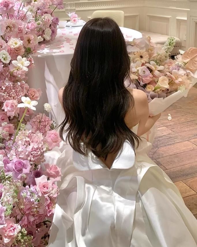 미니 웨딩드레스 튜브탑 리본 셀프웨딩 2부 브라이덜샤워 드레스 - 상세 이미지 4
