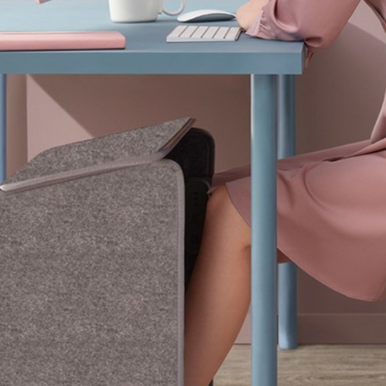 사무실 다리 난로 데스크 히터 히팅 패드 온열 파티션 히터