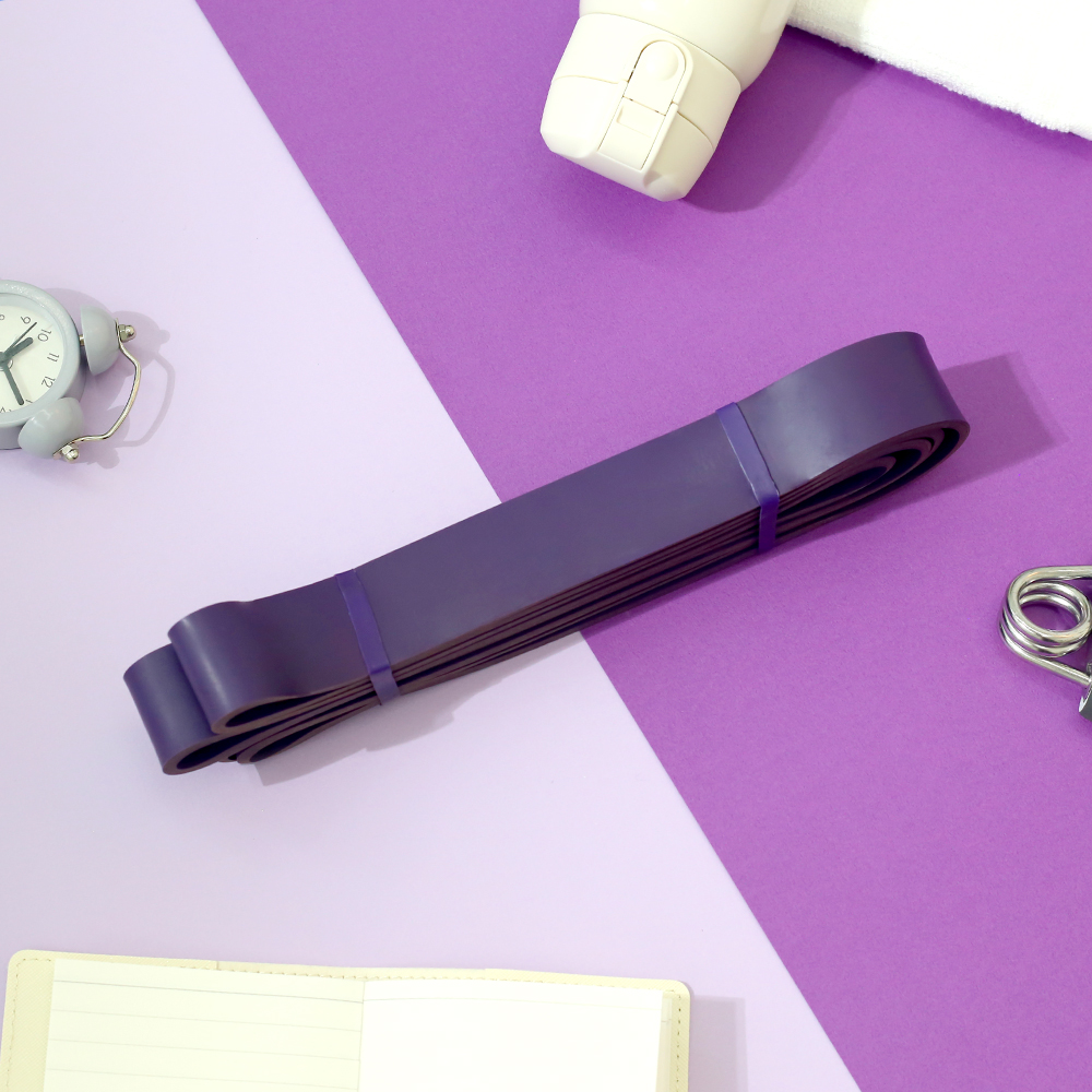 스포홀릭 풀업밴드 턱걸이 라텍스 튜빙 근력 운동 철봉 고무 탄력 홈트 밴드 4단계