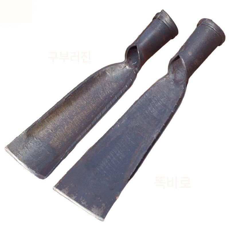 일자형 뿌리삽 칡뿌리 절단삽 구덩이 땅파기 편평한 날삽 소형 (나무봉 포함) - 상세 이미지 4