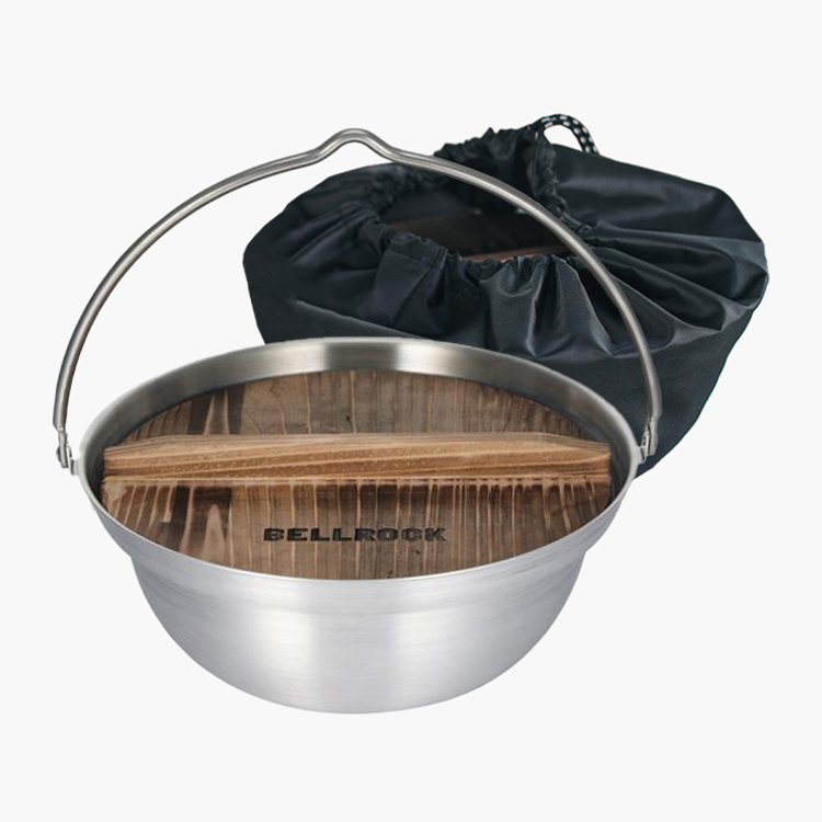 벨락 나베 냄비 26cm 뚜껑 세트 모닥불 오뎅 전골 샤브샤브 IH 팟