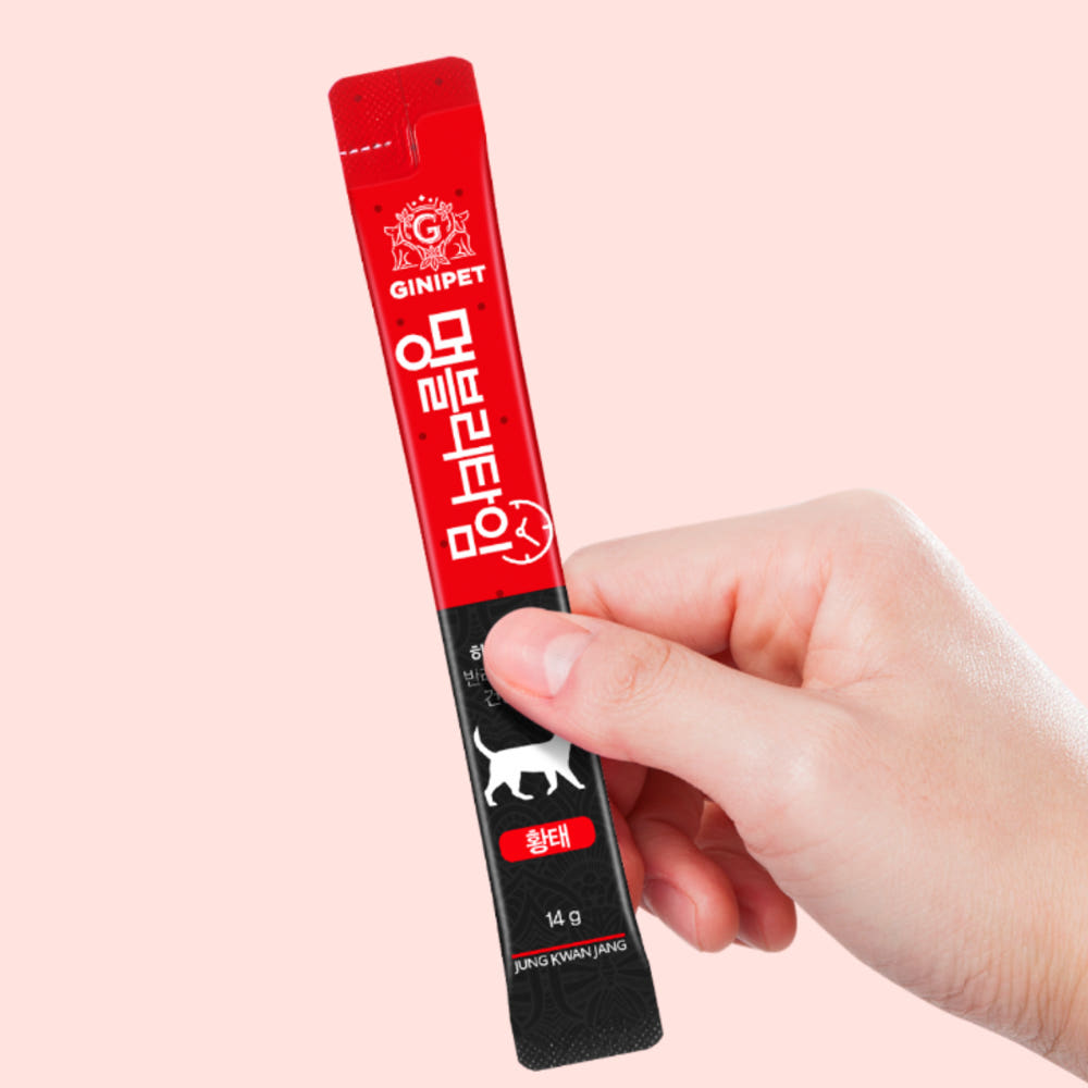 멍블리타임 황태 간식 포장 이미지