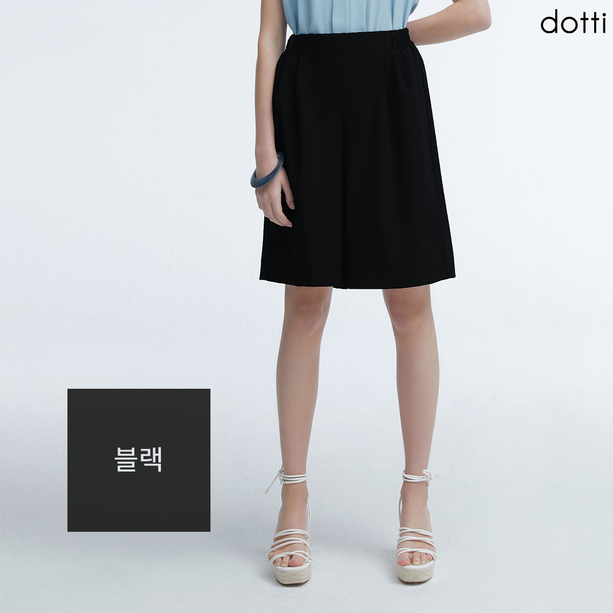 도티 썸머 큐롯 쇼츠 팬츠 여성3종PW5W - 상세 이미지 2