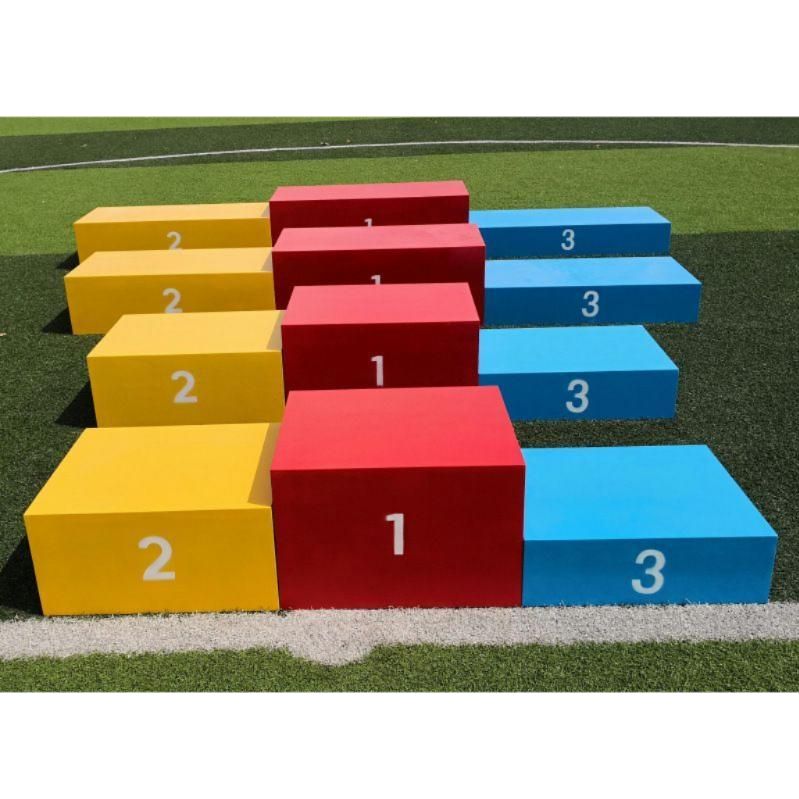 시상대 학교 체육대회 수상대 스포츠 육상경기 순위 단상 목재 70x50 (총길이2.1m) - 상세 이미지 3