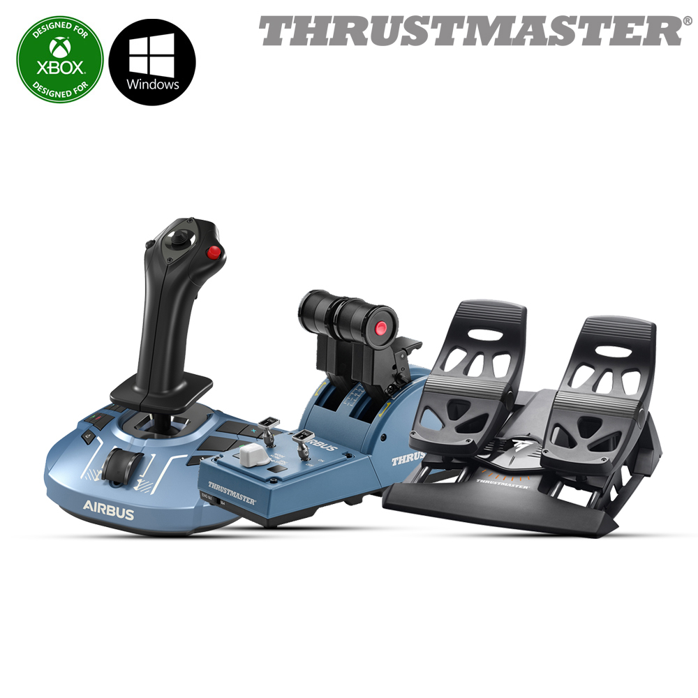 트러스트마스터 TCA SIDESTICK X, QUADRANT, TFRP 비행 패키지(XBOX/PC지원) - 상품 이미지