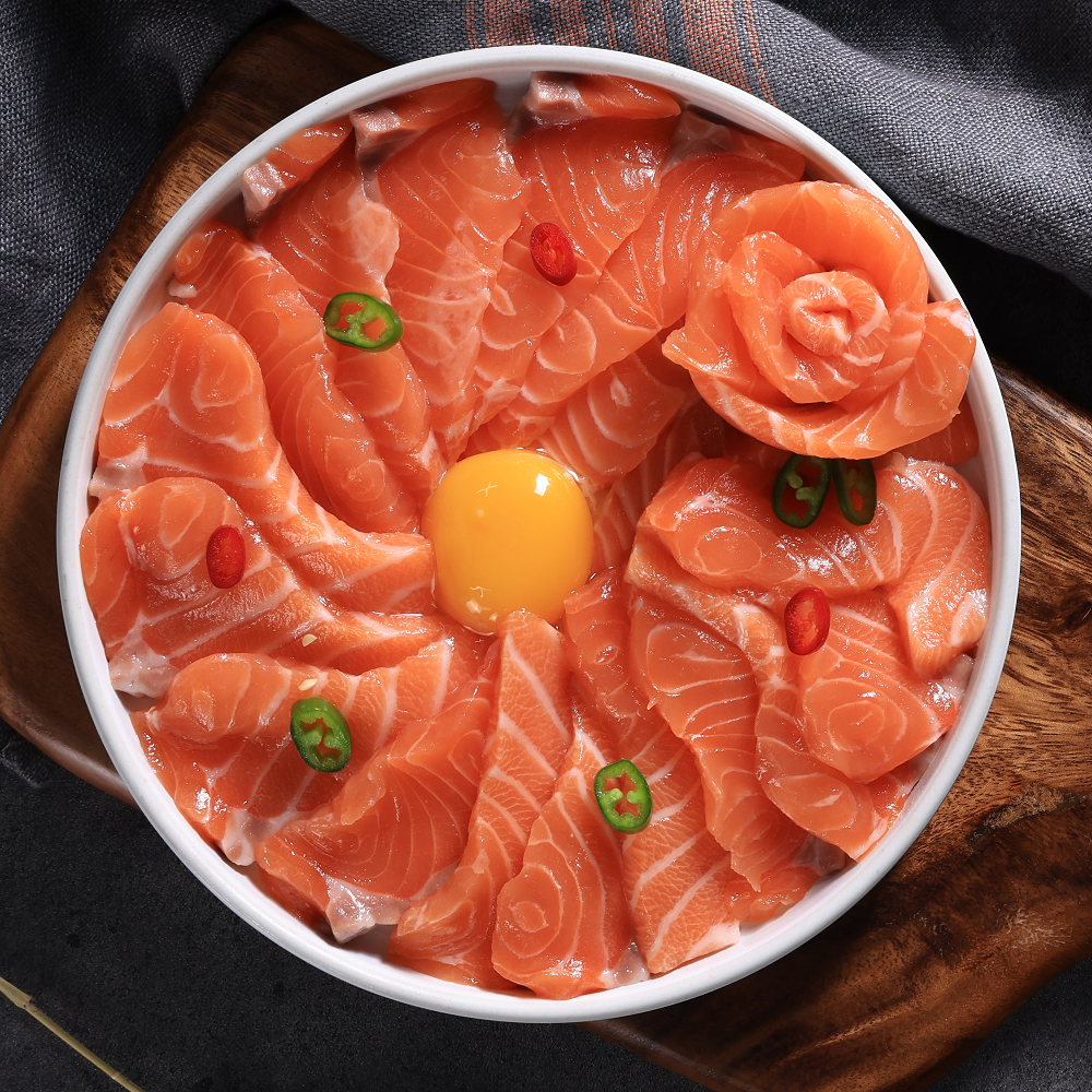 애담정 생 연어장 300g 간장 양념 연어덮밥 이미지 3