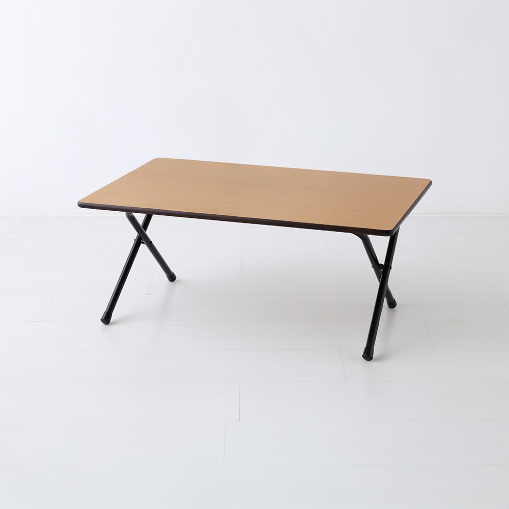HOMATO 좌식 접이식테이블 80 SM-733NPL 라이트브라운 3422.0735