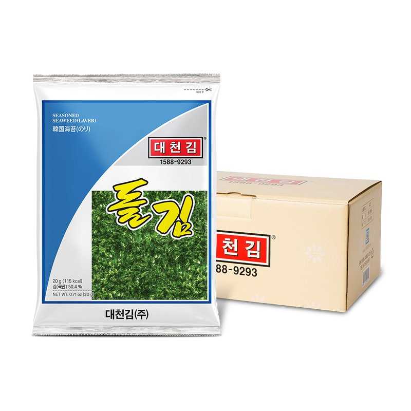 대천김 전장김 조미김 돌김 10봉 - 상품 이미지