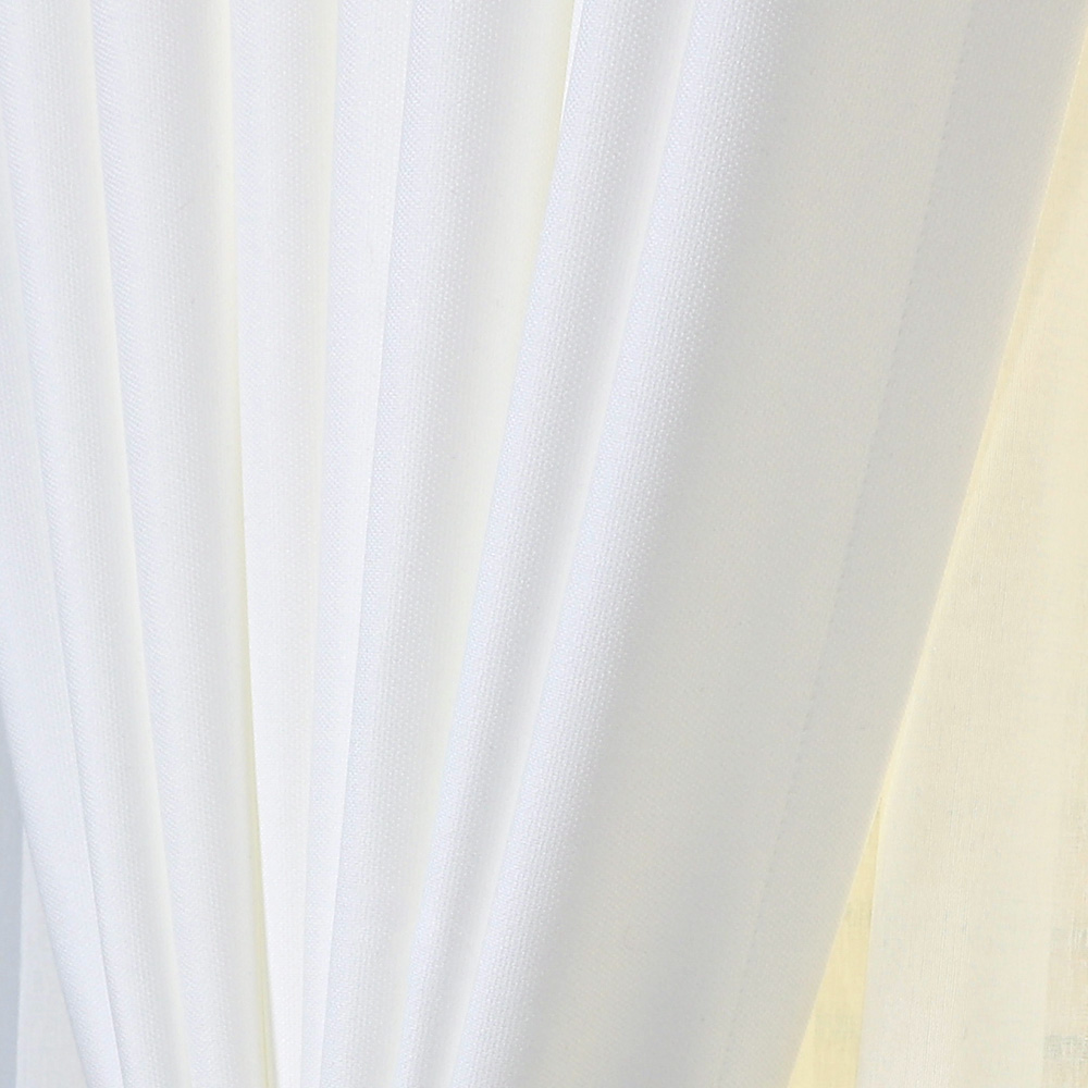 [맞춤] 스톤 항균 3중직 고밀도 암막커튼 화이트(국내산 ) 핀형/아일렛형