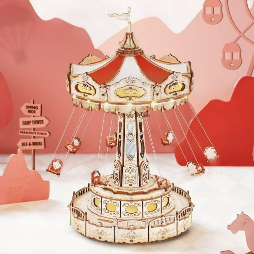 놀이동산 퍼즐 플라이 나무 에어 오르골 - 상세 이미지 5