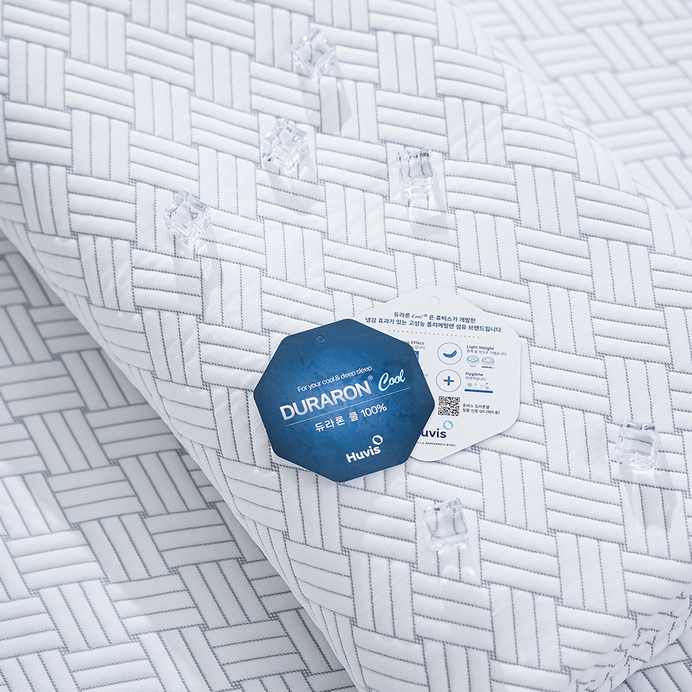 여름 침대패드 시원한 휴비스 듀라론 국산 냉감패드 쿨매트 슈퍼싱글