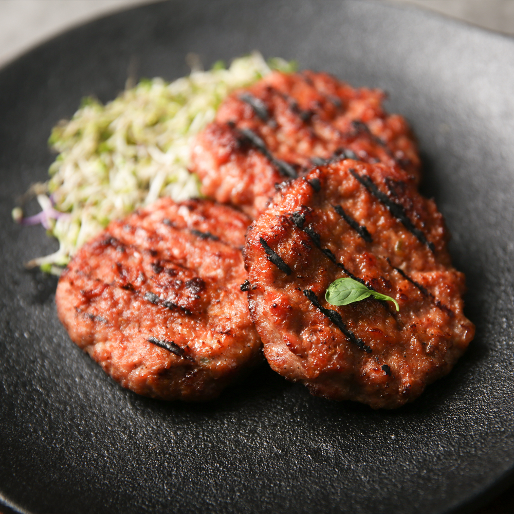 고기팩트 국내산 한돈 떡갈비 100g X 5개 - 상품 이미지