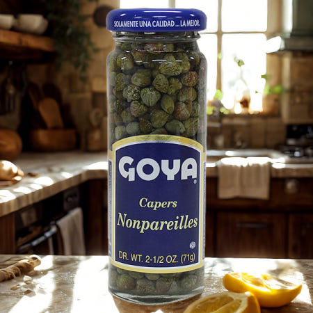 Goya En Espana 고야 논퍼레일 저칼로리 케이퍼 111g 만능재료 구운연어 샐러드 지중해풍미 통조림