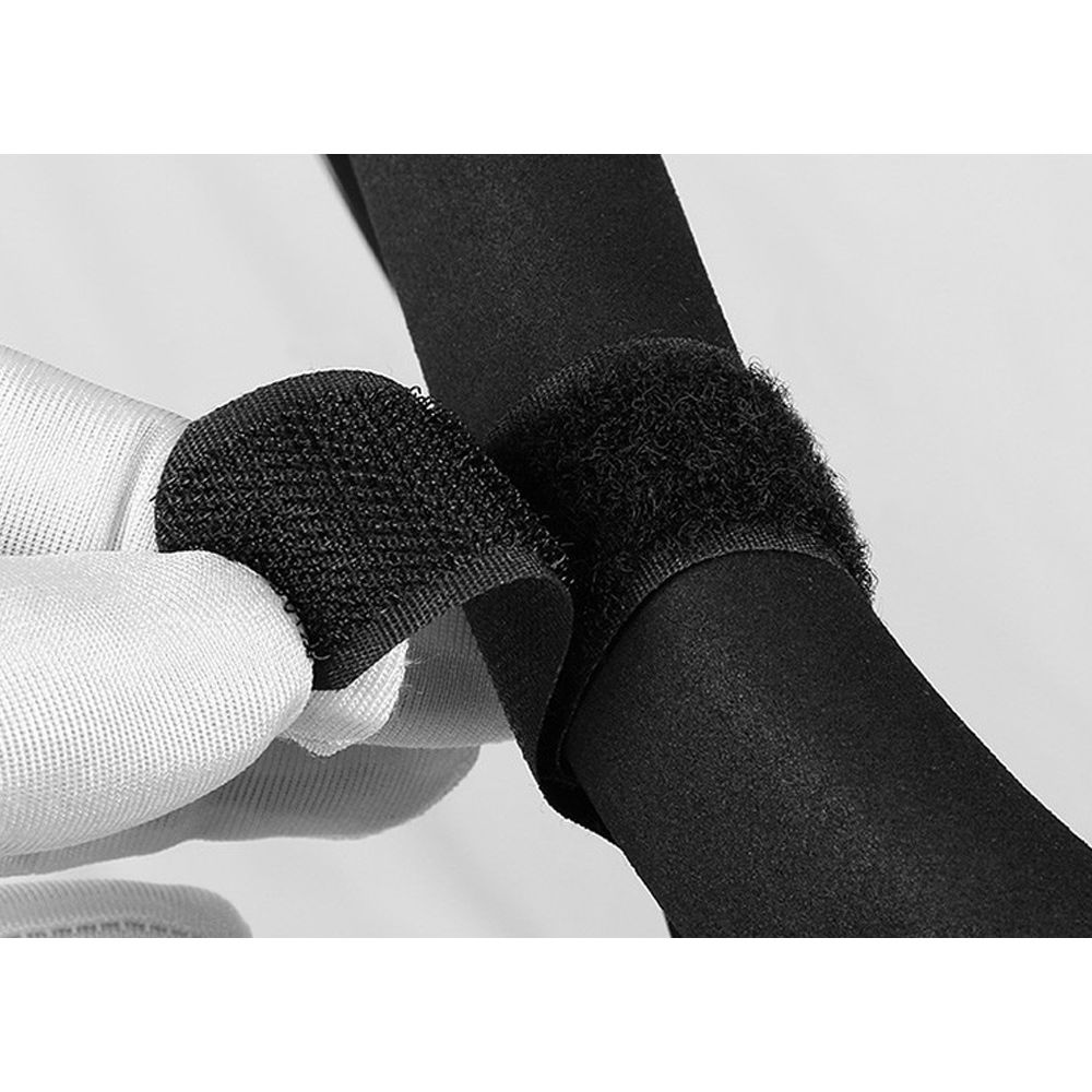 유모차가방걸이 기저귀가방 고리 2P 세트 360도 회전 후크 벨크로 스트랩 다용도 악세사리