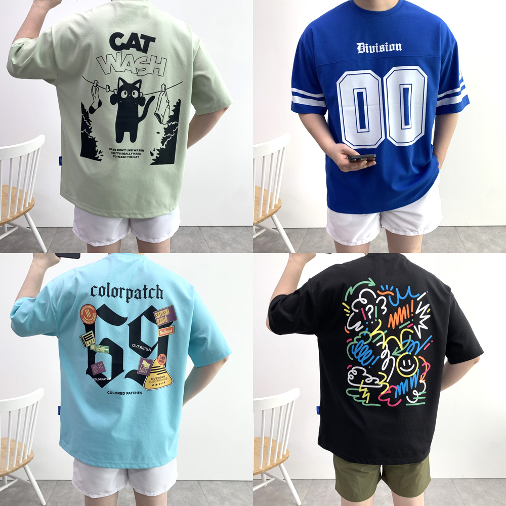 남자반팔티 냉감 아이스 분또면 기능성 쿨티셔츠 쿨링 쿨론 제품 이미지