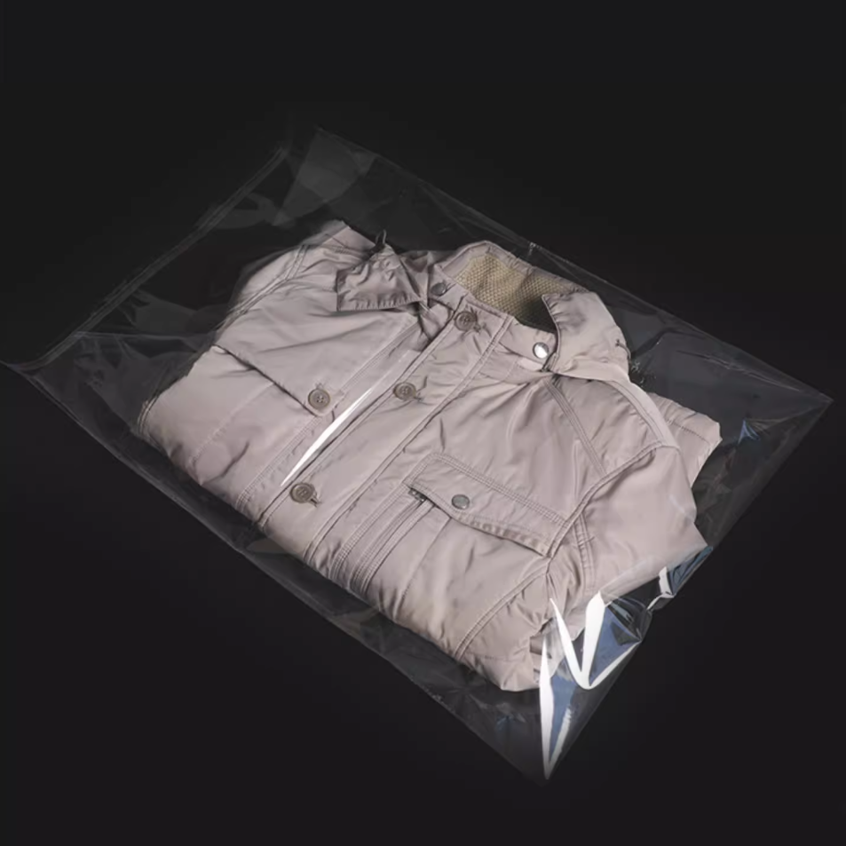 대형 OPP봉투 투명 택배 포장지 의류 옷 포장비닐 오피피 폴리백 100장, 50x70cm 이미지 4