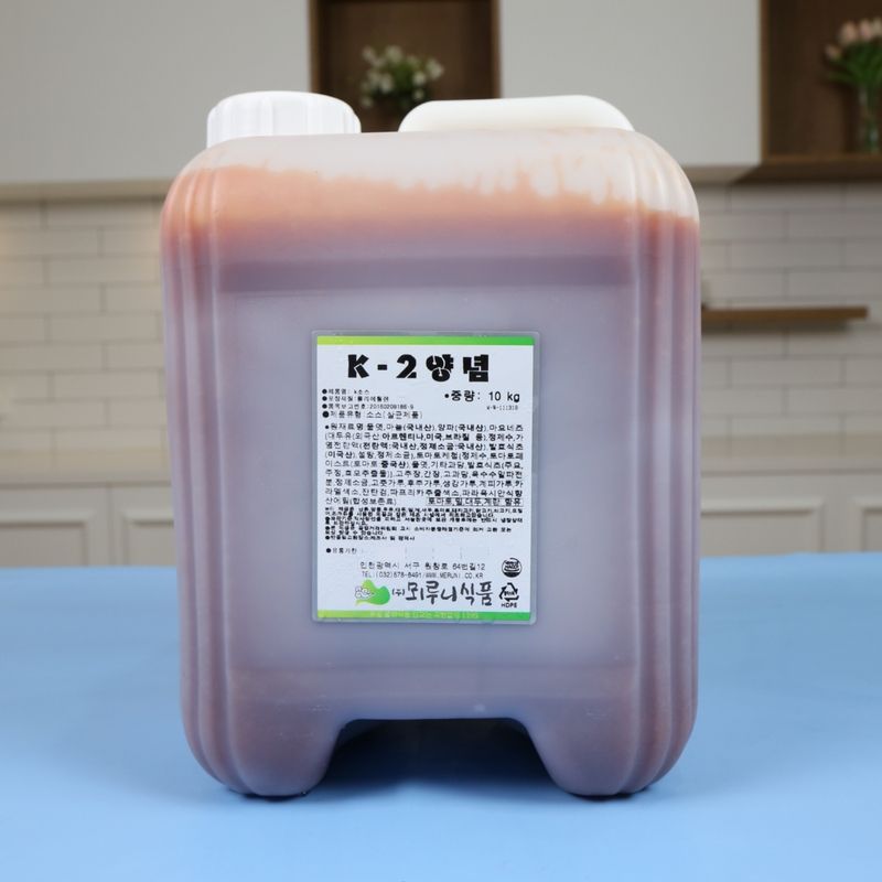 뫼루니식품 양념치킨소스 K2양념 10KG 마늘 - 상품 이미지