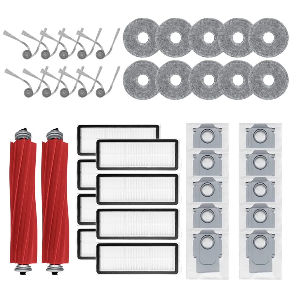 [호환] 로보락 Q Revo L 소모품 물걸레 먼지봉투 필터 브러시 제이상점 1년 패키지