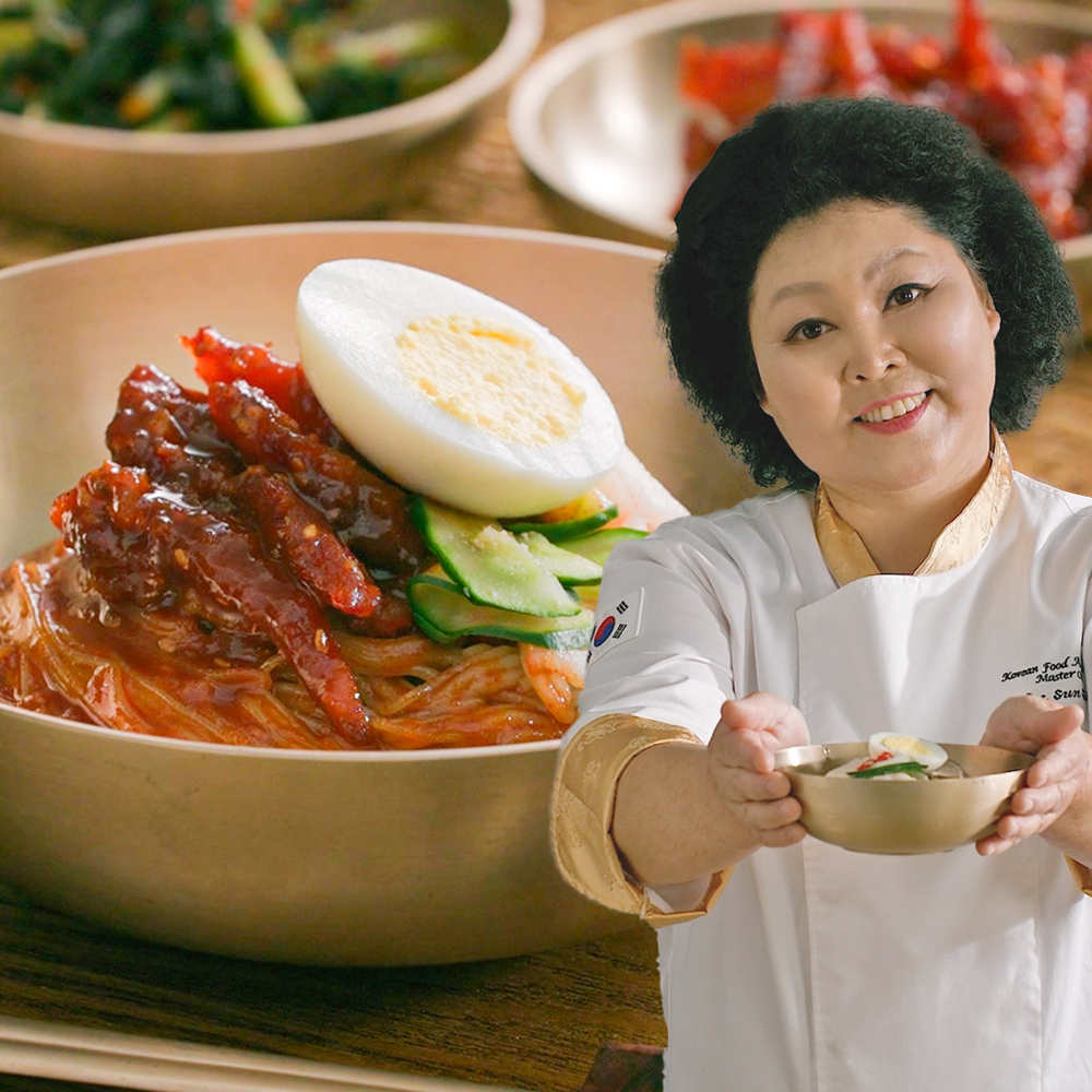 본사직판 이순실의 평양냉면 메밀면 밀키트 비빔냉면 , 10개 - 상품 이미지