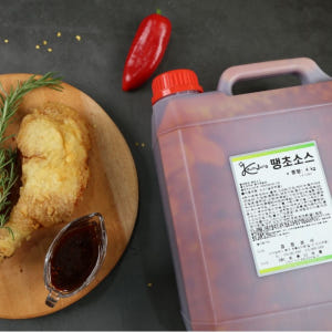 뫼루니식품 매운 양념치킨소스 땡초소스 4KG 맛있게 먹은 솔직 후기 - 상품 이미지 1