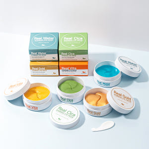 리얼비타 하이드로겔 눈밑주름 팔자주름 아이패치 60매입 미간패치 60매,... 솔직 후기 | 피부 타입별 분석 - 상품 이미지 2